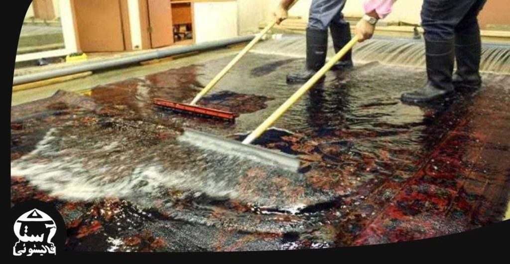 قالیشویی اسلامی و پاک کردن فرش نجس با آب کر