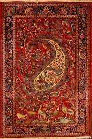 طرح بته‌ای در فرش ایرانی